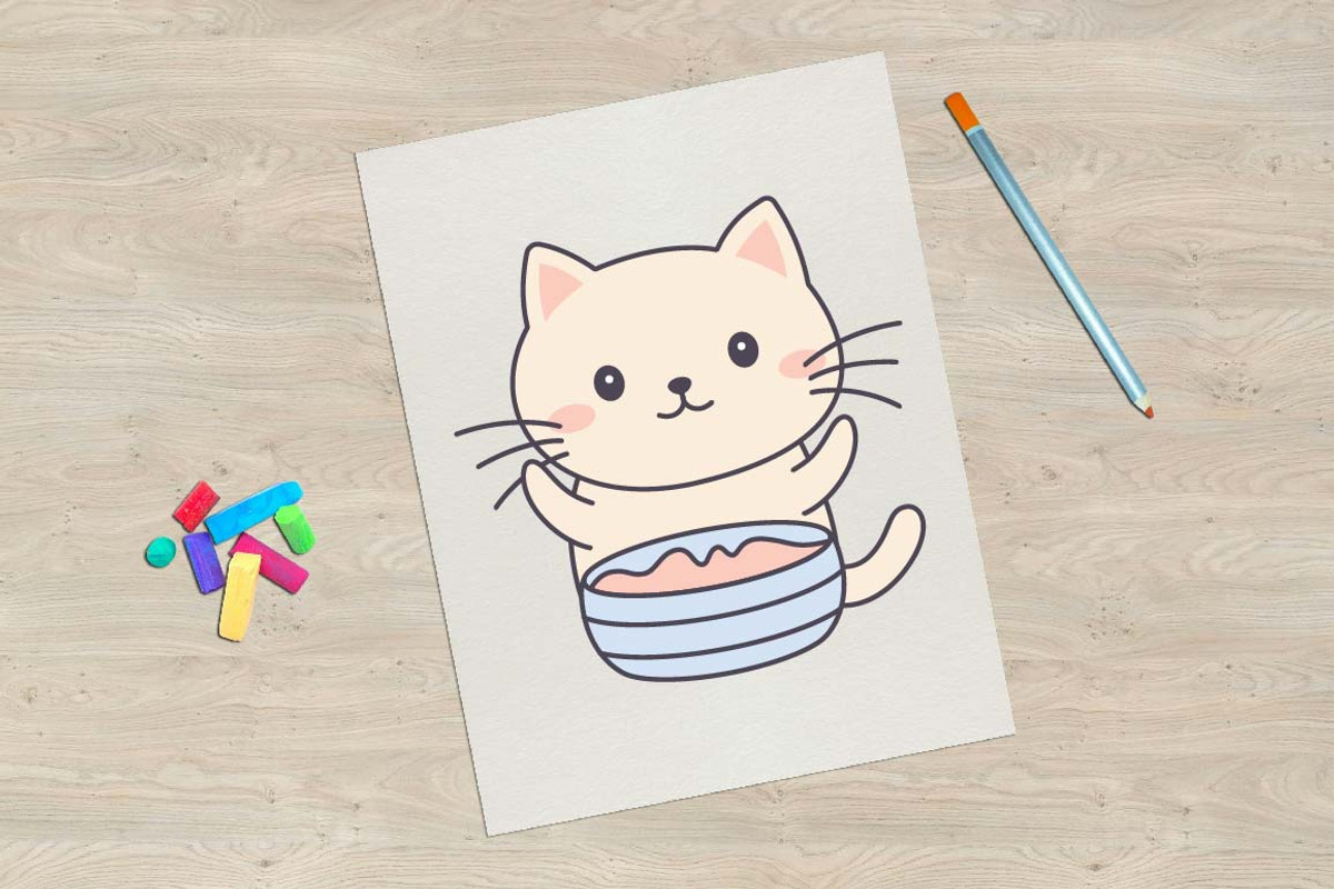 16 Cute Kitten Cat Cartoon Character, an Animal Illustration by jongcreative (Photo 3 of 6)