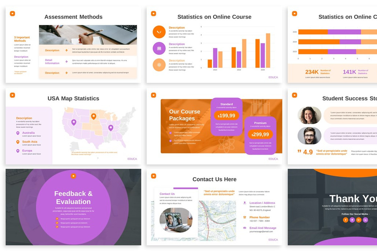 Educa - Education Keynote Template, a Presentation Template by SlideFactory (Photo 4 of 4)