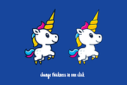 Unicorn Foal, an Animal Illustration by Manudesign (Thumbnail 2 of 3)