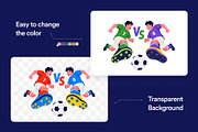 Football World Cup Bundle, a Sport Illustration by Brickclay (Thumbnail 4 of 12)