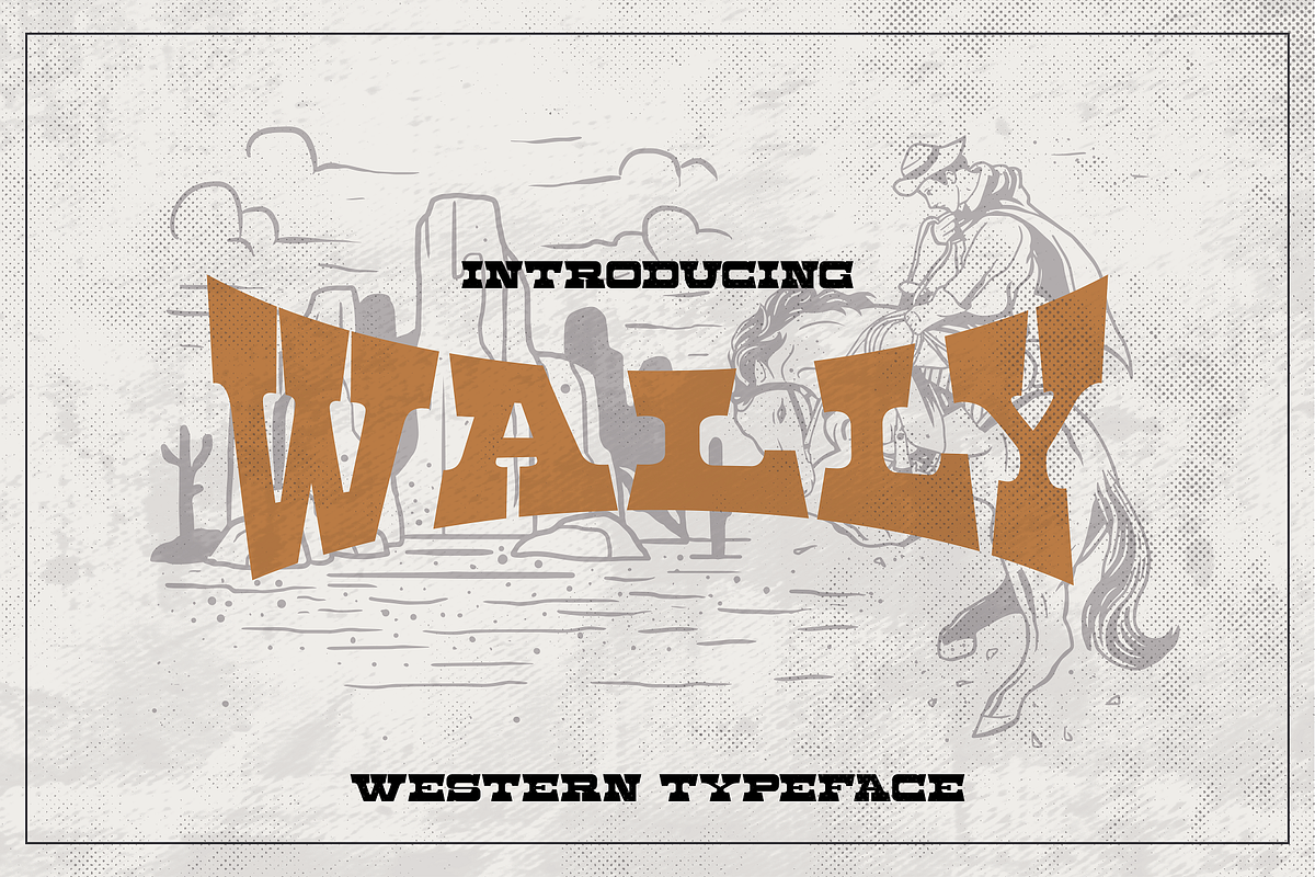 Wally - Slab Serif Display, a Slab Serif Font by HipFonts (Photo 1 of 8)