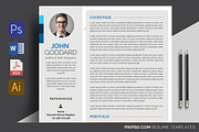 Resume CV, a Resume Template by graphicforest (Thumbnail 5 of 5)