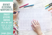 Tricky Letters Practice Worksheet, a Graphic by Jordyn Alison Designs (Thumbnail 3 of 5)
