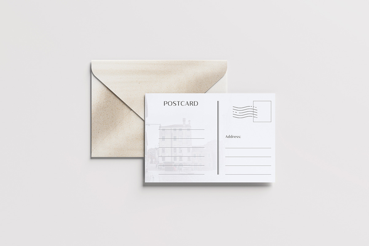 Postcard Mockup, a Card Template by graphicstory (Photo 3 of 5)