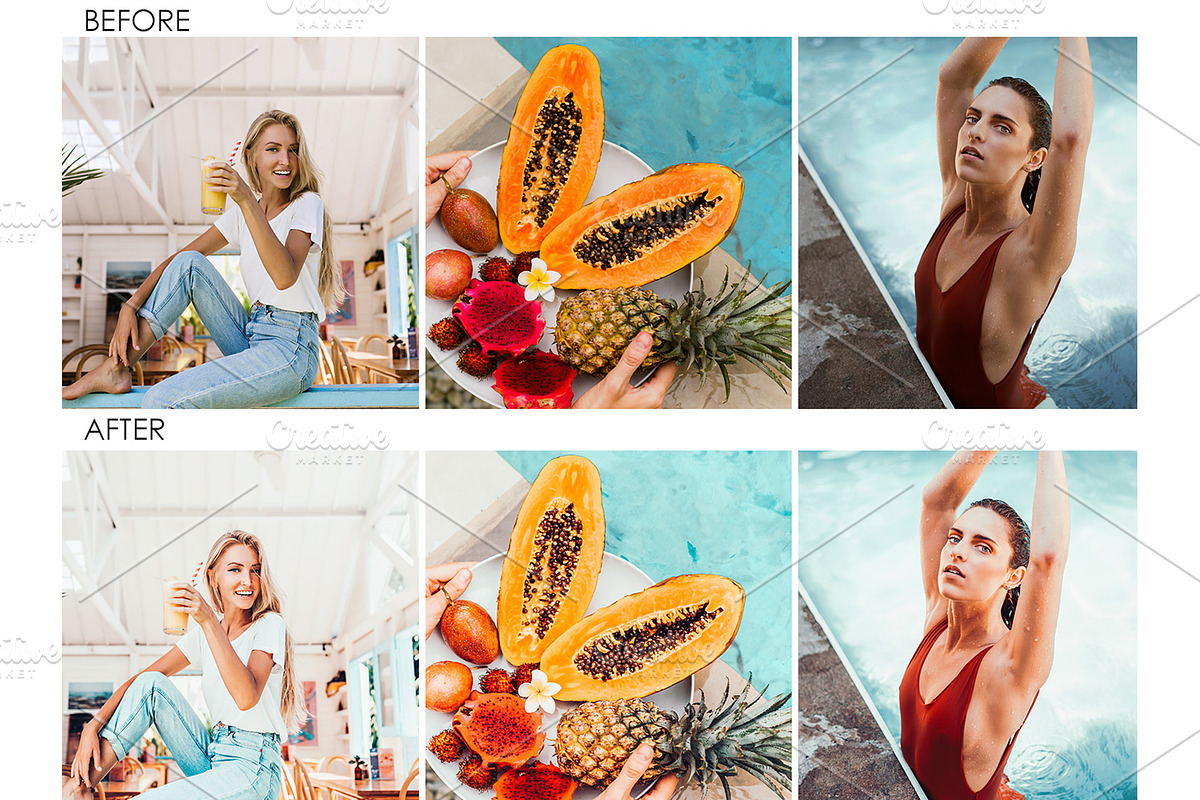 BLUE BAY 4 Lightroom Presets preview 2