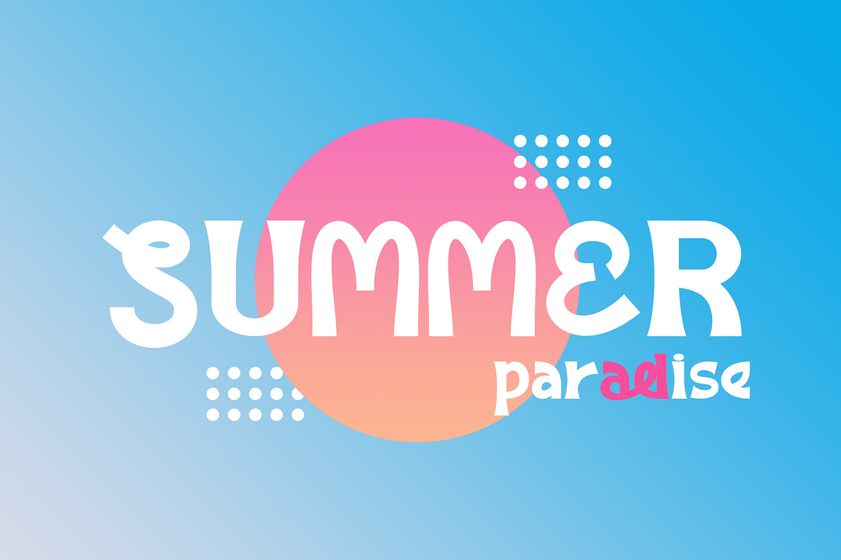 Diorfah - Modern Casual Display Font, a Sans Serif Font by Favo Write (Photo 2 of 10)