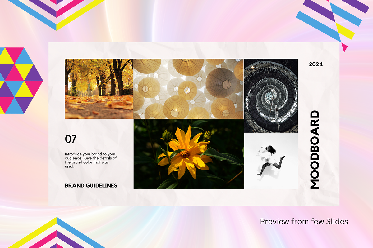 Brand Guidelines Template| Geometric, a Presentation Template by Bulbly Graphics (Photo 5 of 5)