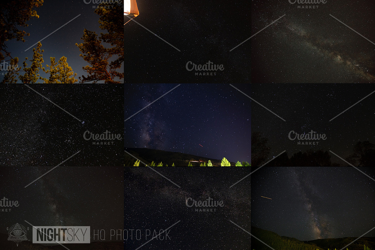 NightSky Astrophoto Hero Image Pack, a Nature Photo by Gradivis (Photo 2 of 2)