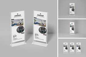 Roll Up Banner Mockup