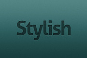 Pressed & Embossed Text Styles, a Layer Style Add-On by Creativenauts (Thumbnail 1 of 5)