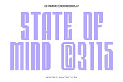 CS Milward – Condensed Font, a Sans Serif Font by Craft Supply Co. (Thumbnail 5 of 8)