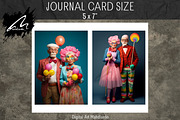 Sassy Old Couple Paper Pack, a Person Illustration by Digital Art Mahdiseño (Thumbnail 5 of 9)