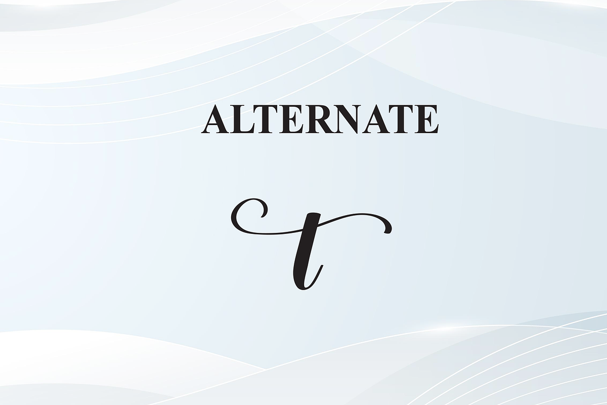 Alphatica | Script Font, a Handwritten Font by Scratchones (Photo 8 of 9)