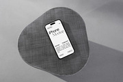 Realistic iPhone Pro Mockup PSD, an iPhone Mockup by Feel This (Thumbnail 2 of 2)