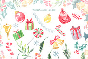 Christmas Tale Watercolor Clipart, an Animal Illustration by Catherine Wheel (Thumbnail 14 of 14)