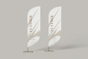 Feather Flag Mockup, an Advertising Mockup by zpackcreative (Thumbnail 2 of 5)