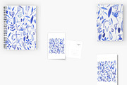 Indigo Blue Flowers Collection, a Decorative Illustration by ElicoelhoDesign Shop (Thumbnail 9 of 10)