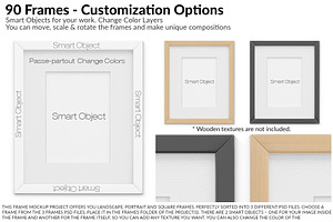 Nursery Crib Frame & Wall Set