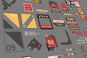 Cyber Sci-Fi Substance Painter Tools, a Brush Add-On by Daniel Mikulik (Thumbnail 1 of 4)