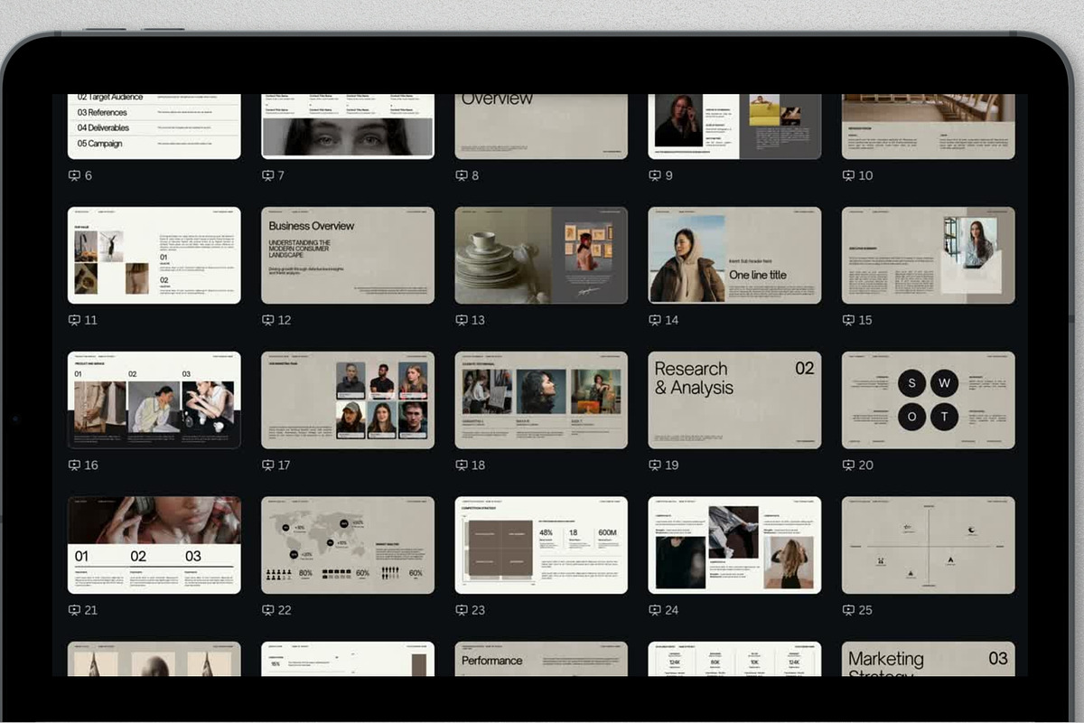 Lumina - Marketing Pitch Deck, a Presentation Template by Pani Temp. (Photo 6 of 14)