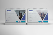 Desk Calendar 2024, a Print Template by Uiparvin (Thumbnail 2 of 2)