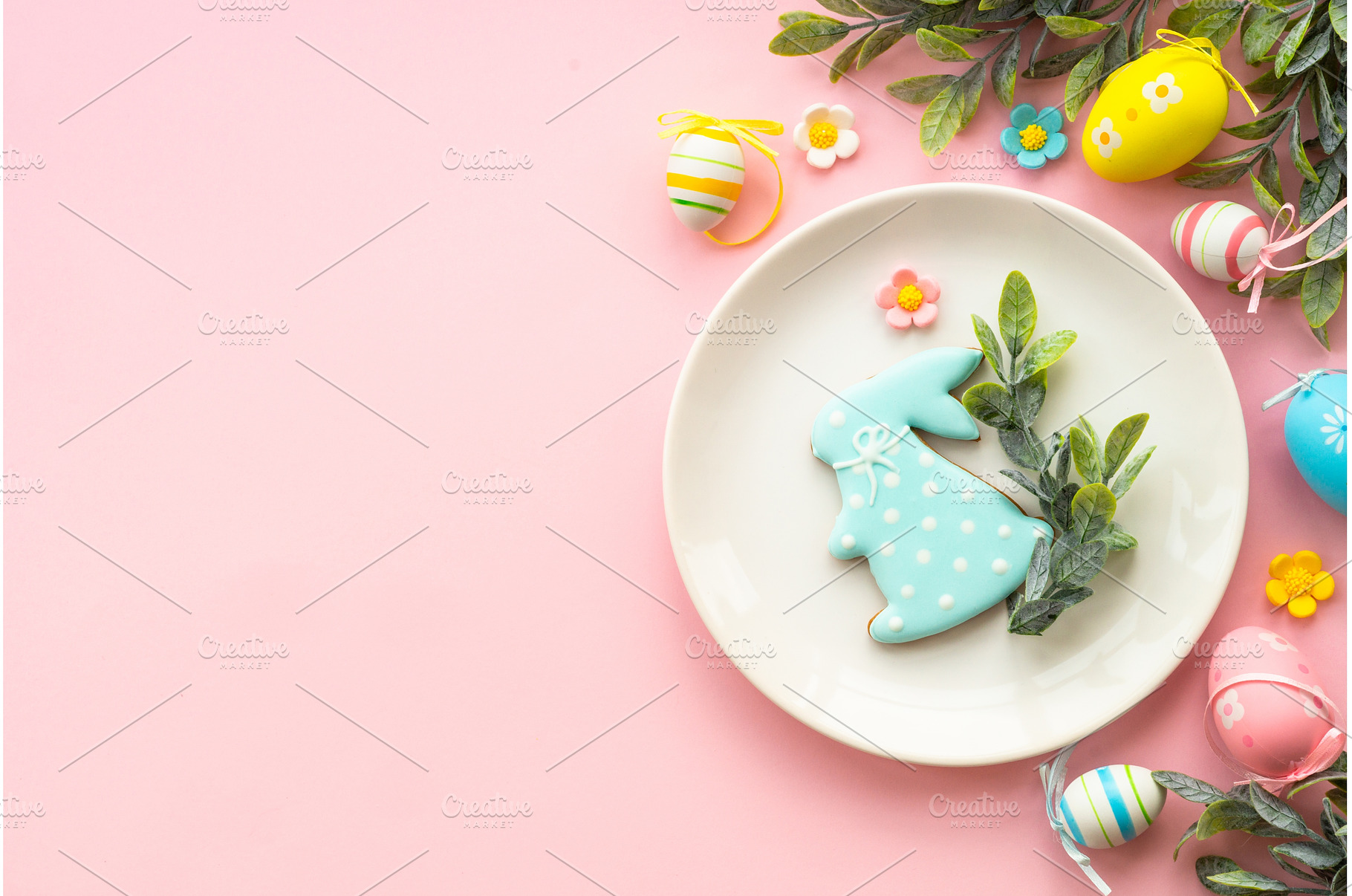 Easter table setting, Easter food, a Food & Drink Photo by Nadia-nb