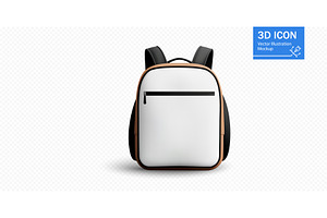 Blank backpack design mockup, a Technology Illustration by ZinetroN