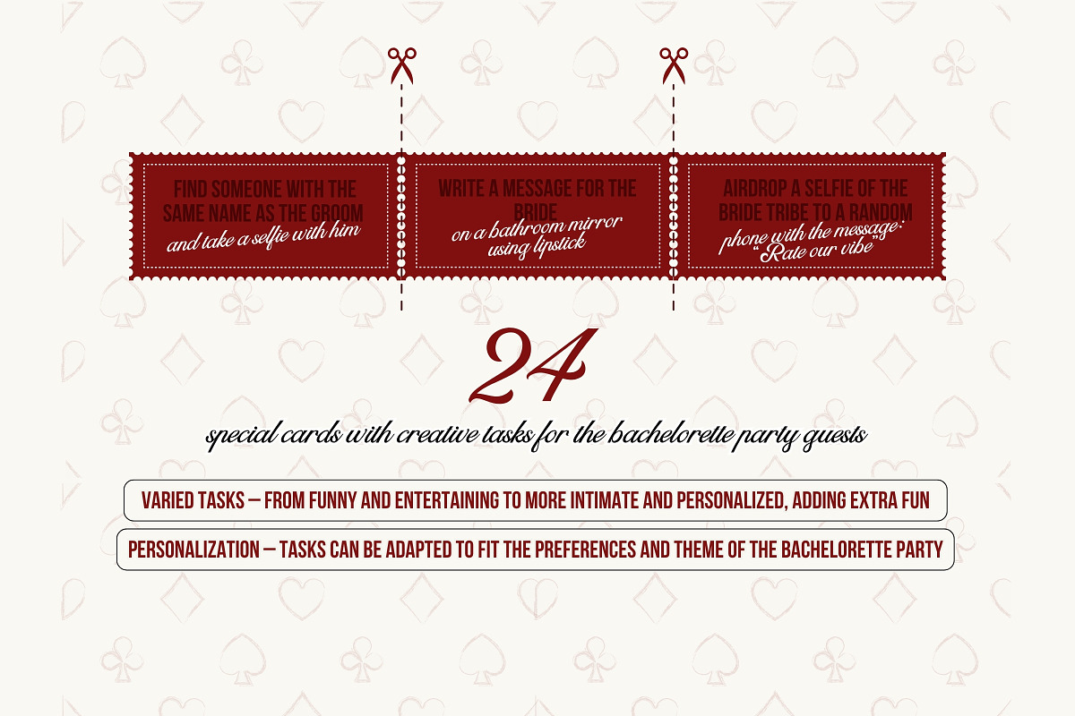 Bachelorette Itinerary – Canva, a Stationery Template by TrendyliciousStore (Photo 4 of 6)