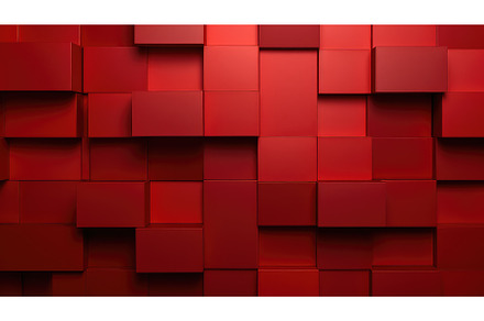 color red shapes background ai, an Abstract Photo by pikepicture