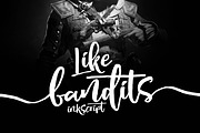 Like Bandits Ink Script, a Script Font by Olexstudio (Thumbnail 1 of 7)