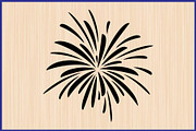 12 Festive Firework Burst Silhouette, a Decorative Illustration by Artivon (Thumbnail 2 of 4)