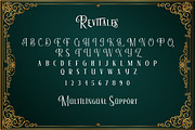Revitale - A Vintage Serif Font, a Serif Font by Vava Aryanto (Thumbnail 8 of 8)
