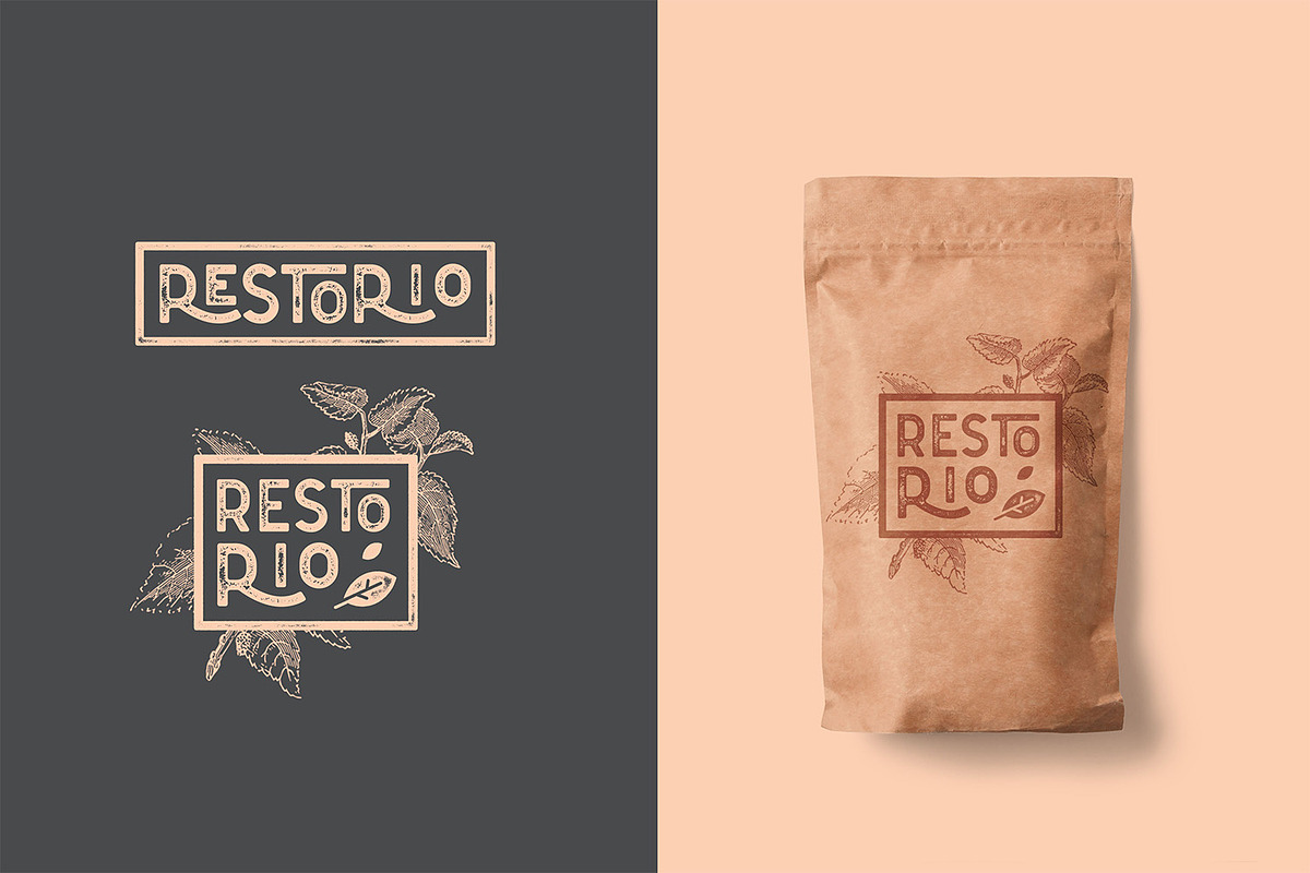 Floresto Textured Typeface, a Sans Serif Font by Kaligra.co (Photo 11 of 16)