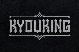 Kyouking Font
