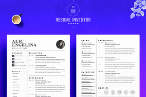 CV Template Professional Resume