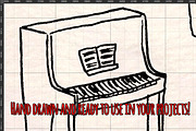70+ Musical Vector Graphics Kit, an Education Illustration by Violet LeBeaux (Thumbnail 3 of 3)
