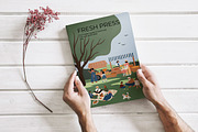 Summer Farmer Market Park poster set, a Person Illustration by LyubovZaytseva (Thumbnail 6 of 9)