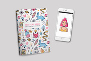Magic seamless patterns, a Pattern Graphic by Good Studio (Thumbnail 6 of 8)