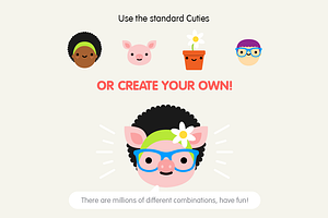 Cuties - Premium Icons/Illustrations