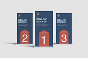 Roll Up Banner Mockups, an Advertising Mockup by graphiccrew (Thumbnail 6 of 10)