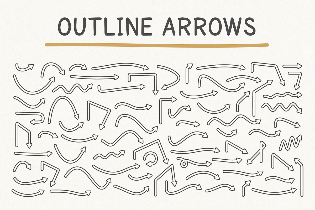 Arrows, a Decorative Illustration by PixMarket (Photo 3 of 4)