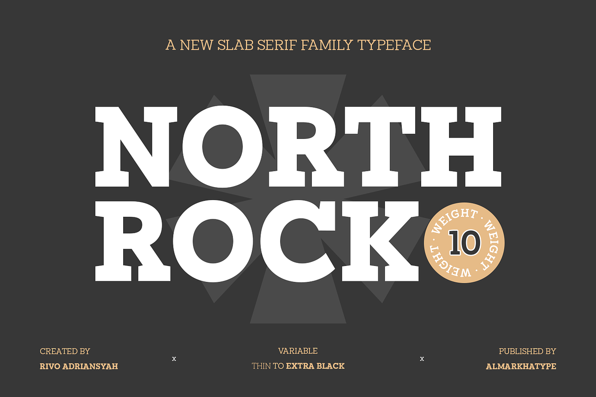 North Rock – Versatile Slab Serif, a Slab Serif Font by Almarkhatype (Photo 1 of 12)