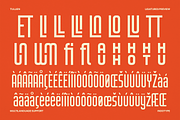Tullien - Geometric Interlock Sans, a Font by Indotype Foundry (Thumbnail 2 of 10)