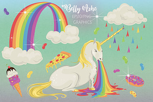 Unicorn's Belly Ache Vomiting