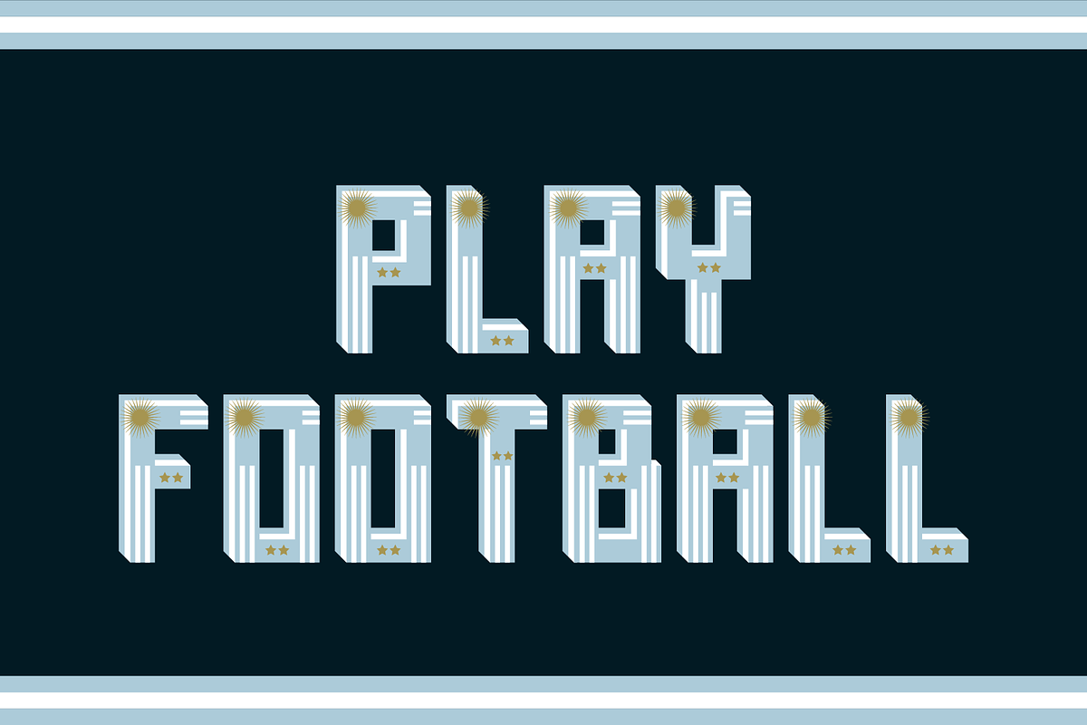 Argentina Font preview 6