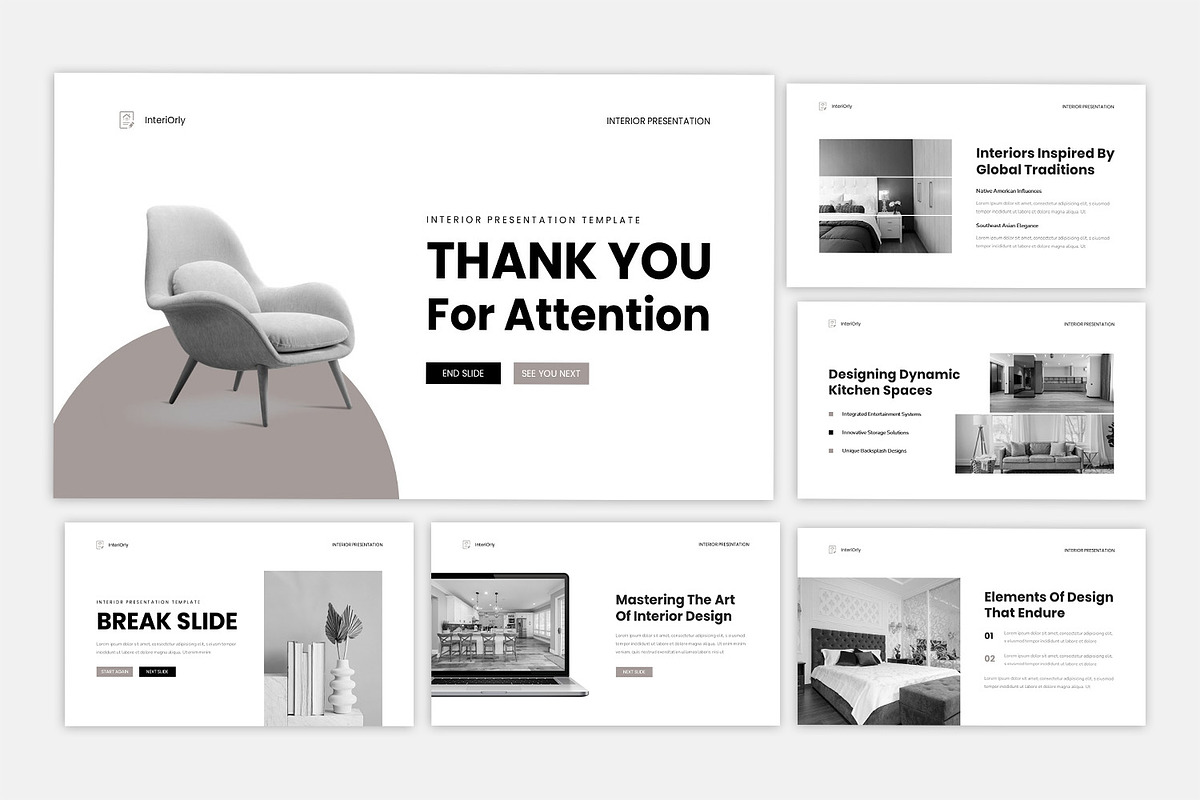 Interiorly - Powerpoint Template, a Presentation Template by casanovastudio (Photo 3 of 3)