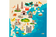 Vietnam map and Vietnam set art, an Object Graphic by Rimma (Thumbnail 3 of 4)