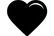 Heart Icons Silhouette, an Object Graphic by Creativeshirt (Thumbnail 14 of 17)