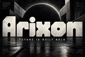 Arixon – Bold Display Font