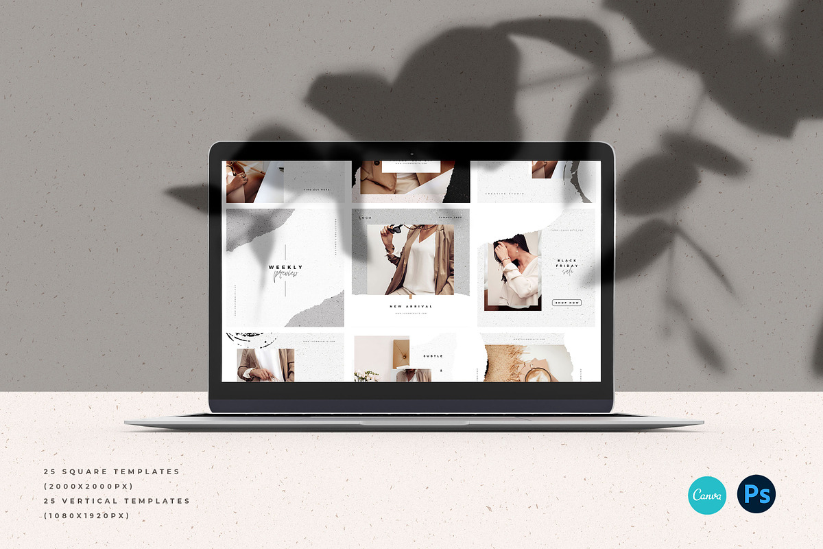 Rivera - Instagram Post & Stories, a Social Media Template by AndrewPixel (Photo 3 of 11)